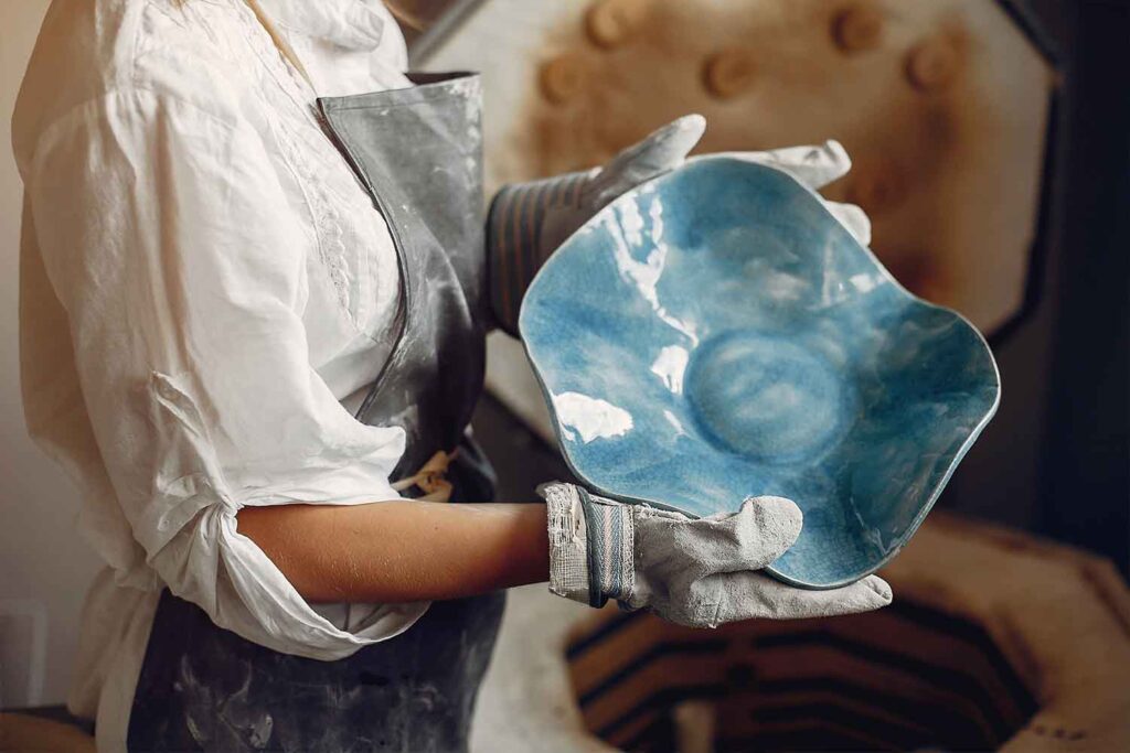 Ceramika to przyklad wyrobów handmade